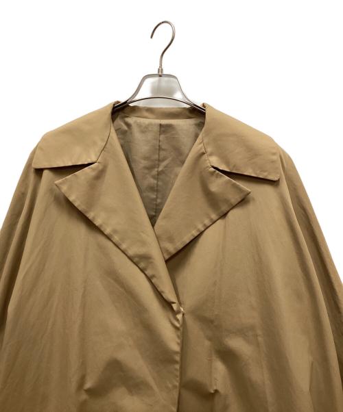 AMARC（アマーク）AMARC (アマーク) ミドル丈フレアコート ベージュ サイズ:Freeの古着・服飾アイテム