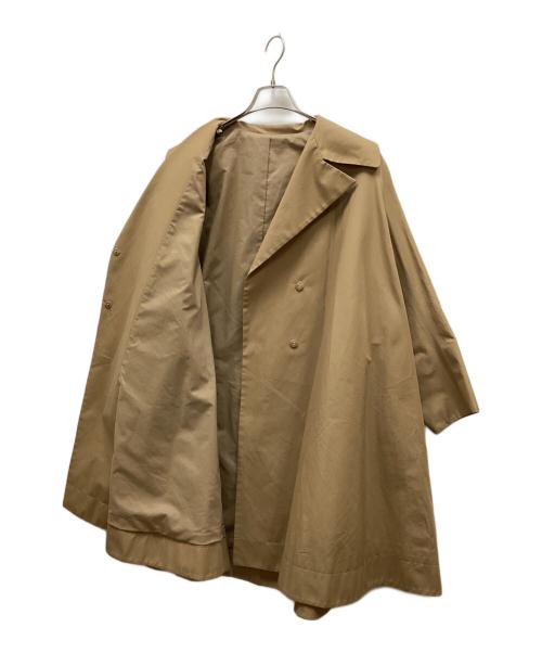 AMARC（アマーク）AMARC (アマーク) ミドル丈フレアコート ベージュ サイズ:Freeの古着・服飾アイテム