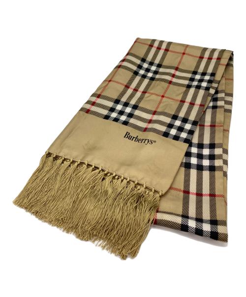 Burberry's（バーバリー）Burberry's (バーバリーズ) シルクストール ベージュの古着・服飾アイテム