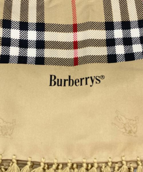 Burberry's（バーバリー）Burberry's (バーバリーズ) シルクストール ベージュの古着・服飾アイテム