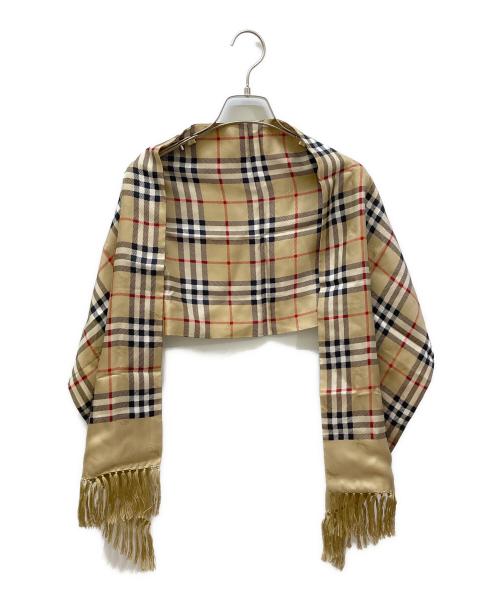 Burberry's（バーバリー）Burberry's (バーバリーズ) シルクストール ベージュの古着・服飾アイテム