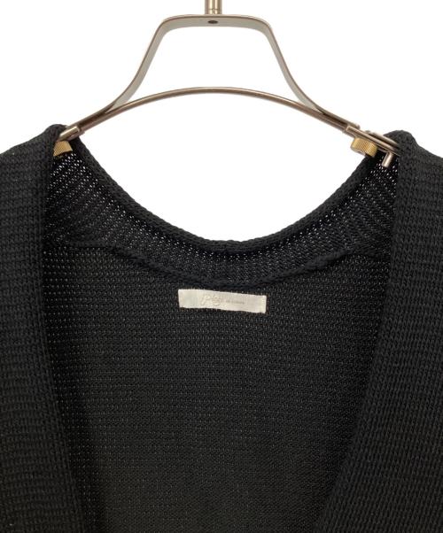 Plage（プラージュ）Plage (プラージュ) Italian Yarn ベスト ブラック サイズ:Fの古着・服飾アイテム