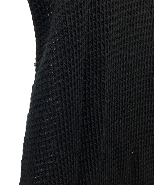 Plage（プラージュ）Plage (プラージュ) Italian Yarn ベスト ブラック サイズ:Fの古着・服飾アイテム