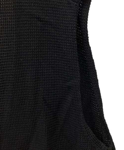 Plage（プラージュ）Plage (プラージュ) Italian Yarn ベスト ブラック サイズ:Fの古着・服飾アイテム