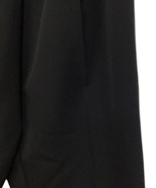 YORI（ヨリ）YORI (ヨリ) スティックパンツ ブラック サイズ:36の古着・服飾アイテム