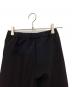 中古・古着 YORI (ヨリ) スティックパンツ ブラック サイズ:36：6000円