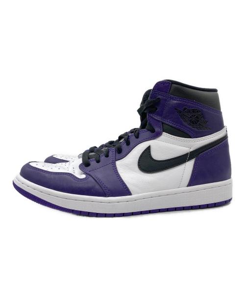 NIKE（ナイキ）NIKE (ナイキ) スニーカー パープル×ホワイト サイズ:27㎝の古着・服飾アイテム