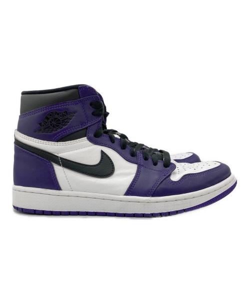 NIKE（ナイキ）NIKE (ナイキ) スニーカー パープル×ホワイト サイズ:27㎝の古着・服飾アイテム