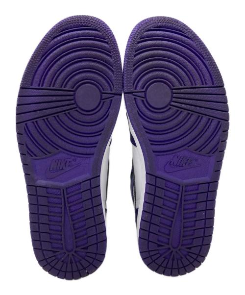 NIKE（ナイキ）NIKE (ナイキ) スニーカー パープル×ホワイト サイズ:27㎝の古着・服飾アイテム