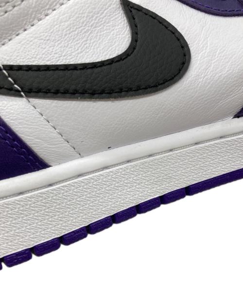 NIKE（ナイキ）NIKE (ナイキ) スニーカー パープル×ホワイト サイズ:27㎝の古着・服飾アイテム