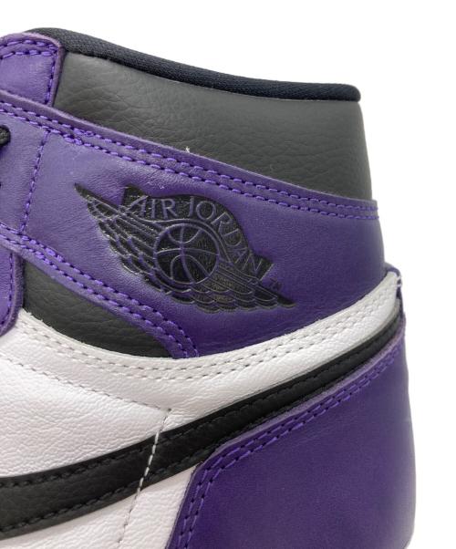 NIKE（ナイキ）NIKE (ナイキ) スニーカー パープル×ホワイト サイズ:27㎝の古着・服飾アイテム