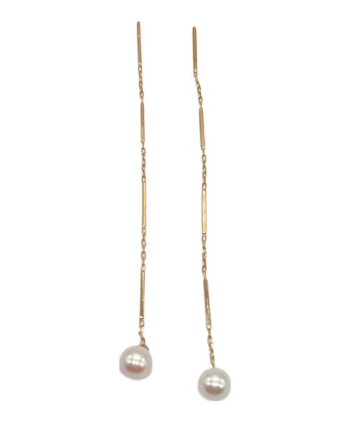 hirotaka（ヒロタカ）Hirotaka (ヒロタカ) アコヤパール チェーンピアス（両耳セット）の古着・服飾アイテム