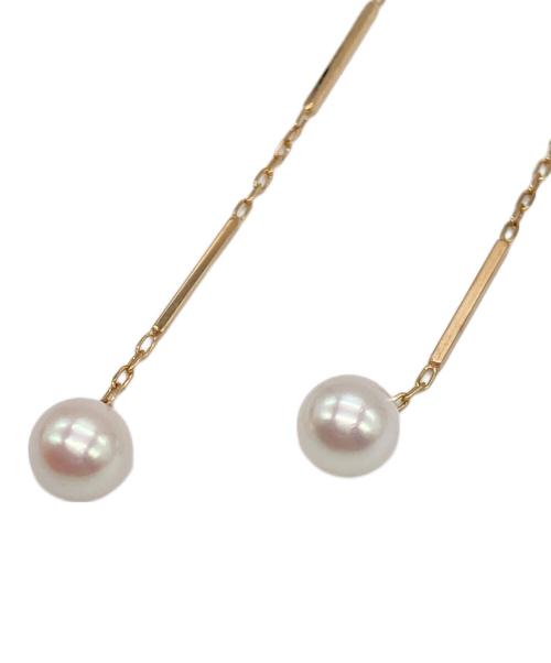 hirotaka（ヒロタカ）Hirotaka (ヒロタカ) アコヤパール チェーンピアス（両耳セット）の古着・服飾アイテム