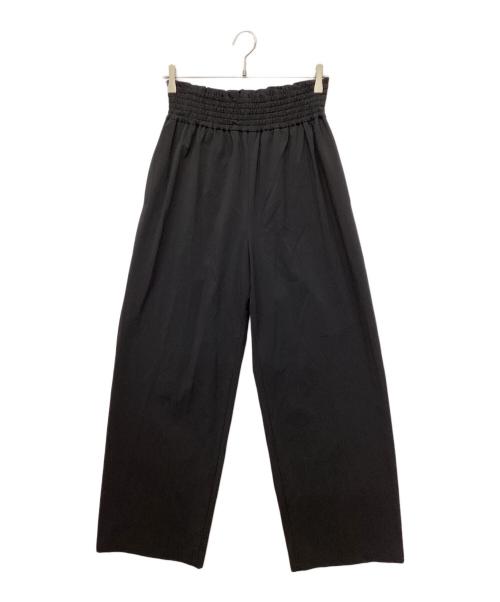 JOURNAL STANDARD（ジャーナルスタンダード）JOURNAL STANDARD (ジャーナルスタンダード) ナイロンストレッチワイドパンツ ブラック サイズ:38の古着・服飾アイテム