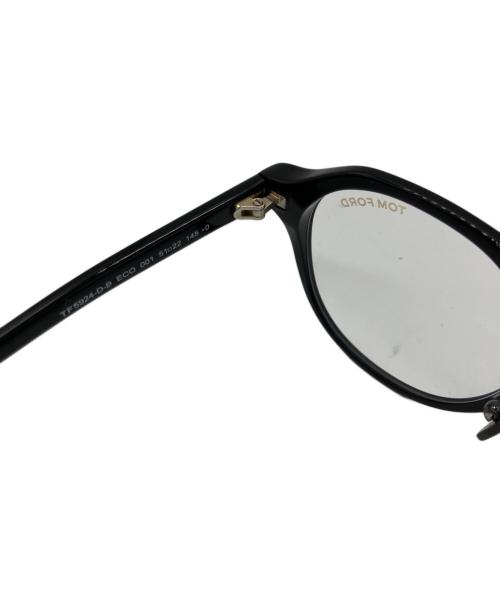 TOM FORD（トムフォード）TOM FORD (トムフォード) 伊達眼鏡 ブラックの古着・服飾アイテム