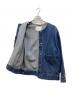 中古・古着 SHIPS any (シップスエニィ) ノーカラー デニム ブルゾン インディゴ サイズ:FREE：7000円