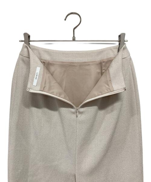 ANAYI（アナイ）ANAYI (アナイ) タイトスカート ベージュ サイズ:38 未使用品の古着・服飾アイテム