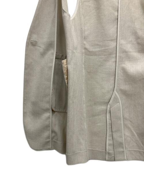 INDIVI（インディヴィ）INDIVI (インディヴィ) コットンジレ ベージュ サイズ:36の古着・服飾アイテム