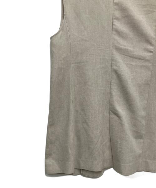 INDIVI（インディヴィ）INDIVI (インディヴィ) コットンジレ ベージュ サイズ:36の古着・服飾アイテム