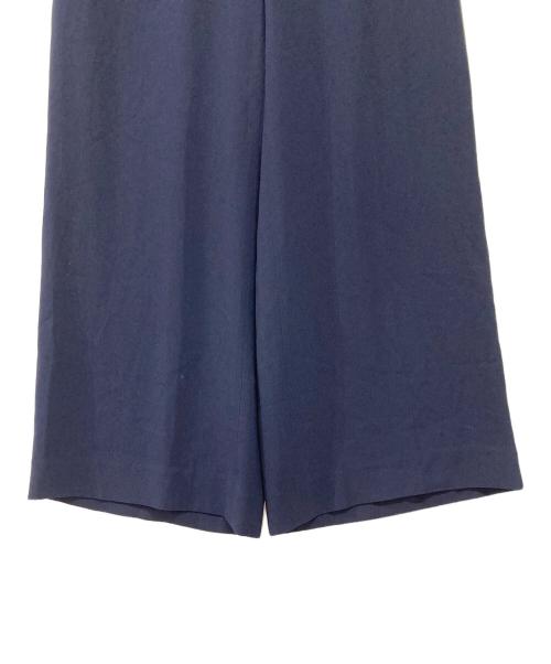 theory（セオリー）theory (セオリー) パウダークレープワイドパンツ ネイビー サイズ:XSの古着・服飾アイテム