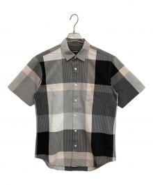 BLACK LABEL CRESTBRIDGE（ブラックレーベル クレストブリッジ）の古着「シアサッカーシャツ」｜グレー