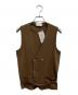 Settefili Cashmere（セッテフィーリ カシミア）の古着「ベスト」｜ダークブラウン