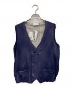 Settefili Cashmereセッテフィーリ カシミア）の古着「ベスト」｜ネイビー