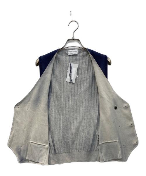 Settefili Cashmere（セッテフィーリ カシミア）Settefili Cashmere (セッテフィーリ カシミア) ベスト ネイビー サイズ:48 未使用品の古着・服飾アイテム