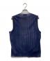 Settefili Cashmere (セッテフィーリ カシミア) ベスト ネイビー サイズ:48 未使用品：3500円