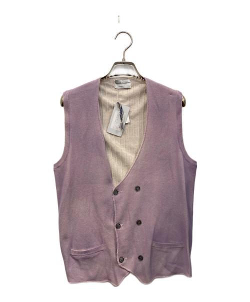 Settefili Cashmere（セッテフィーリ カシミア）Settefili Cashmere (セッテフィーリ カシミア) ベスト ラベンダー サイズ:50 未使用品の古着・服飾アイテム