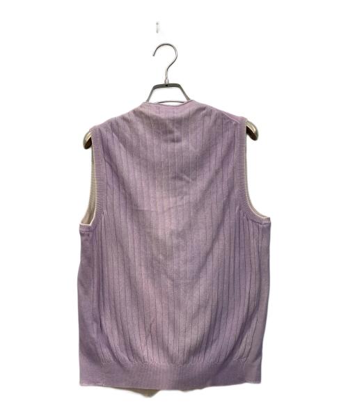Settefili Cashmere（セッテフィーリ カシミア）Settefili Cashmere (セッテフィーリ カシミア) ベスト ラベンダー サイズ:50 未使用品の古着・服飾アイテム