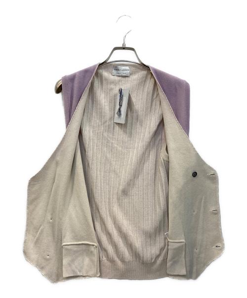 Settefili Cashmere（セッテフィーリ カシミア）Settefili Cashmere (セッテフィーリ カシミア) ベスト ラベンダー サイズ:50 未使用品の古着・服飾アイテム