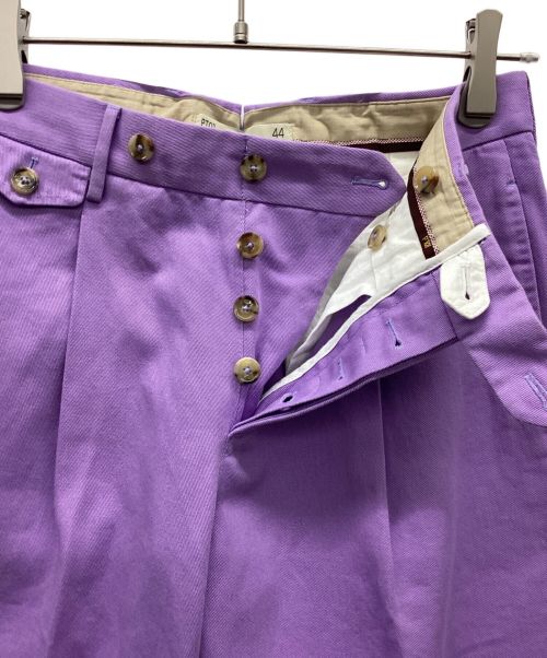 PT01（ピーティーゼロウーノ）PT01 (ピーティーゼロ) パンツ ラベンダー サイズ:44 未使用品の古着・服飾アイテム