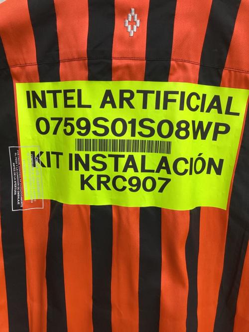 MARCELO BURLON（マルセロバーロン）MARCELO BURLON (マルセロバーロン) 半袖シャツ オレンジ サイズ:L 未使用品の古着・服飾アイテム