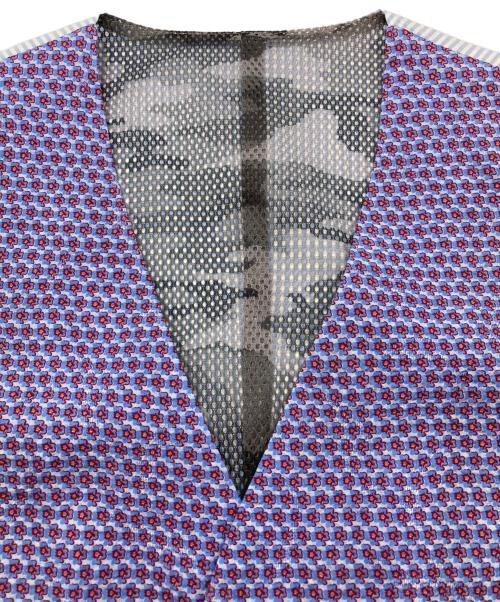 MAURIZIO BALDASSARI（マウリツィオバルダサーリ）MAURIZIO BALDASSARI (マウリツィオバルダサーリ) ベスト ブルー サイズ:48 未使用品の古着・服飾アイテム