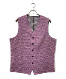 MAURIZIO BALDASSARI（マウリツィオバルダサーリ）の古着「ベスト」｜ピンク