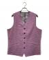 MAURIZIO BALDASSARI（マウリツィオバルダサーリ）の古着「ベスト」｜ピンク