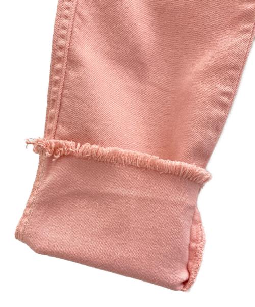 PT TORINO（ピーティートリノ）PT TORINO (ピーティートリノ) フリンジカラーパンツ ピンク サイズ:25 未使用品の古着・服飾アイテム