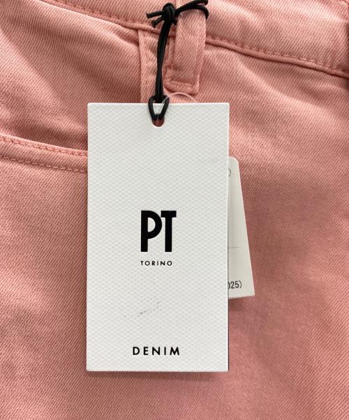 PT TORINO（ピーティートリノ）PT TORINO (ピーティートリノ) フリンジカラーパンツ ピンク サイズ:25 未使用品の古着・服飾アイテム
