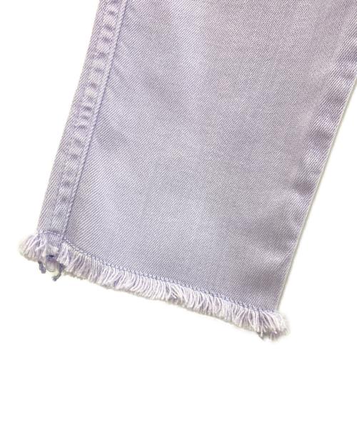 PT TORINO（ピーティートリノ）PT TORINO (ピーティートリノ) フリンジカラーパンツ パープル サイズ:25 未使用品の古着・服飾アイテム