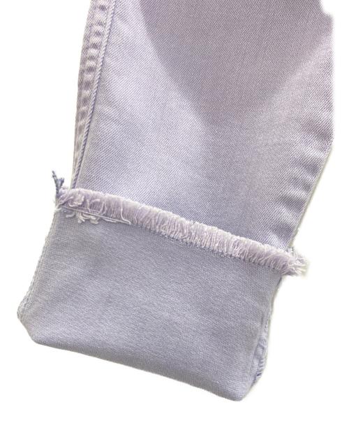 PT TORINO（ピーティートリノ）PT TORINO (ピーティートリノ) フリンジカラーパンツ パープル サイズ:25 未使用品の古着・服飾アイテム