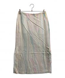 08sircus（ゼロエイトサーカス）の古着「総柄スカート」｜ピンク