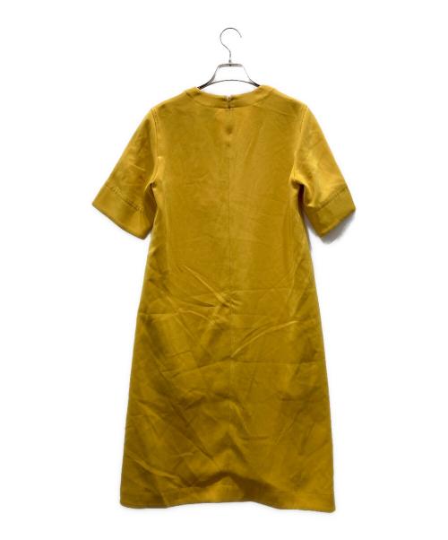 3.1 phillip lim（スリーワンフィリップリム）3.1 phillip lim (スリーワンフィリップリム) スカーフネックショートスリーブワンピース ゴールドの古着・服飾アイテム