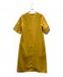 中古・古着 3.1 phillip lim (スリーワンフィリップリム) スカーフネックショートスリーブワンピース ゴールド：7000円