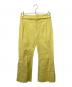 TARO HORIUCHI（タロウホリウチ）の古着「パンツ」｜イエロー