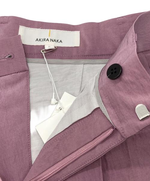 AKIRA NAKA（アキラナカ）AKIRA NAKA (アキラナカ) Bree front slit pants PU パープル サイズ:2の古着・服飾アイテム