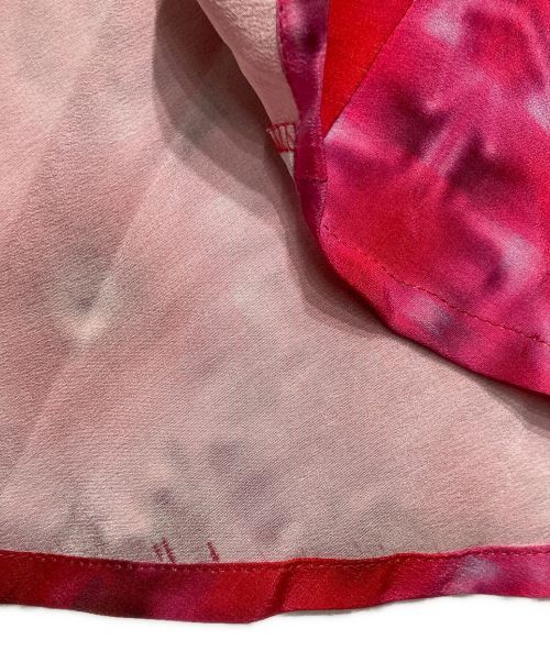 yohji yamamoto+noir（ヨウジヤマモトプリュスノアール）yohji yamamoto+noir (ヨウジヤマモトプリュスノアール) シルクスカート ピンク サイズ:1の古着・服飾アイテム