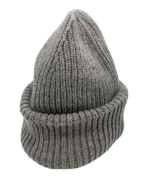 Acne studios（アクネ ストゥディオス）Acne studios (アクネ ストゥディオス) ニット帽 17C163 グレーの古着・服飾アイテム