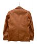 MR.GENTLEMAN (ミスタージェントルマン) レザージャケット ブラウン サイズ:L：15000円