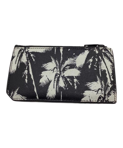 Saint Laurent Paris（サンローランパリ）Saint Laurent Paris (サンローランパリ) カードケース ブラックの古着・服飾アイテム